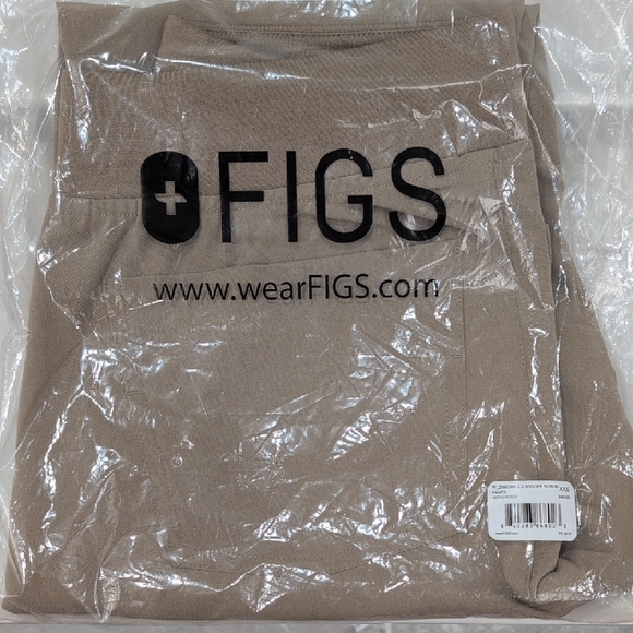 Figs Pants - Figs Beige Scrub Top